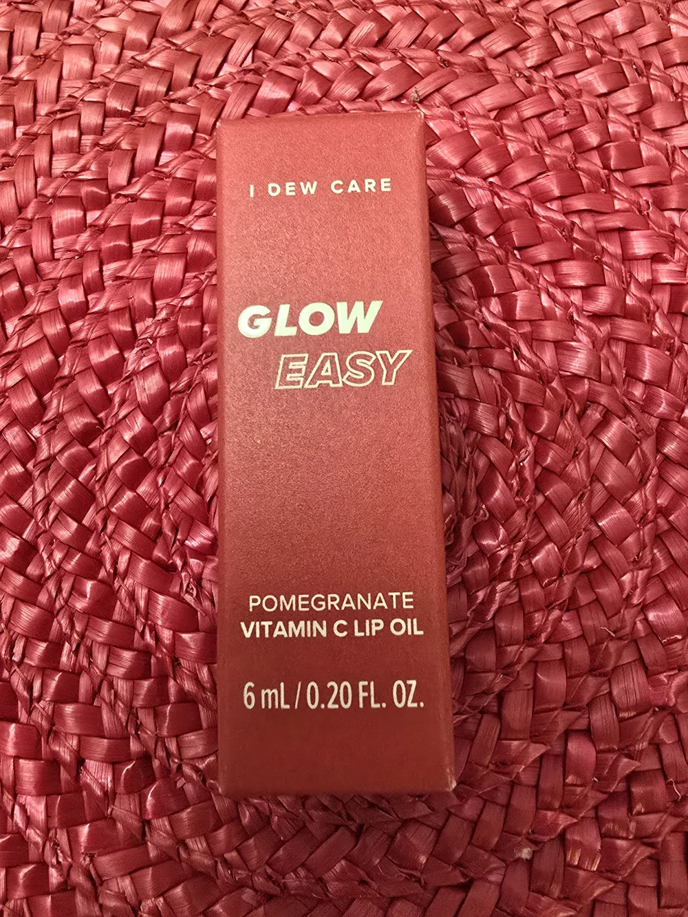 I Dew Care Glow Easy Pomegranate Vitamin C Lip Oil